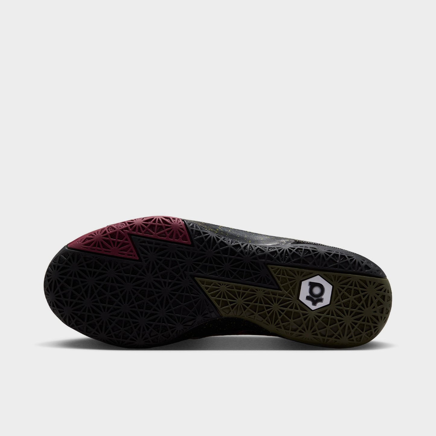 Nike KD VI GS Black / Atomic Red - Medium Olive