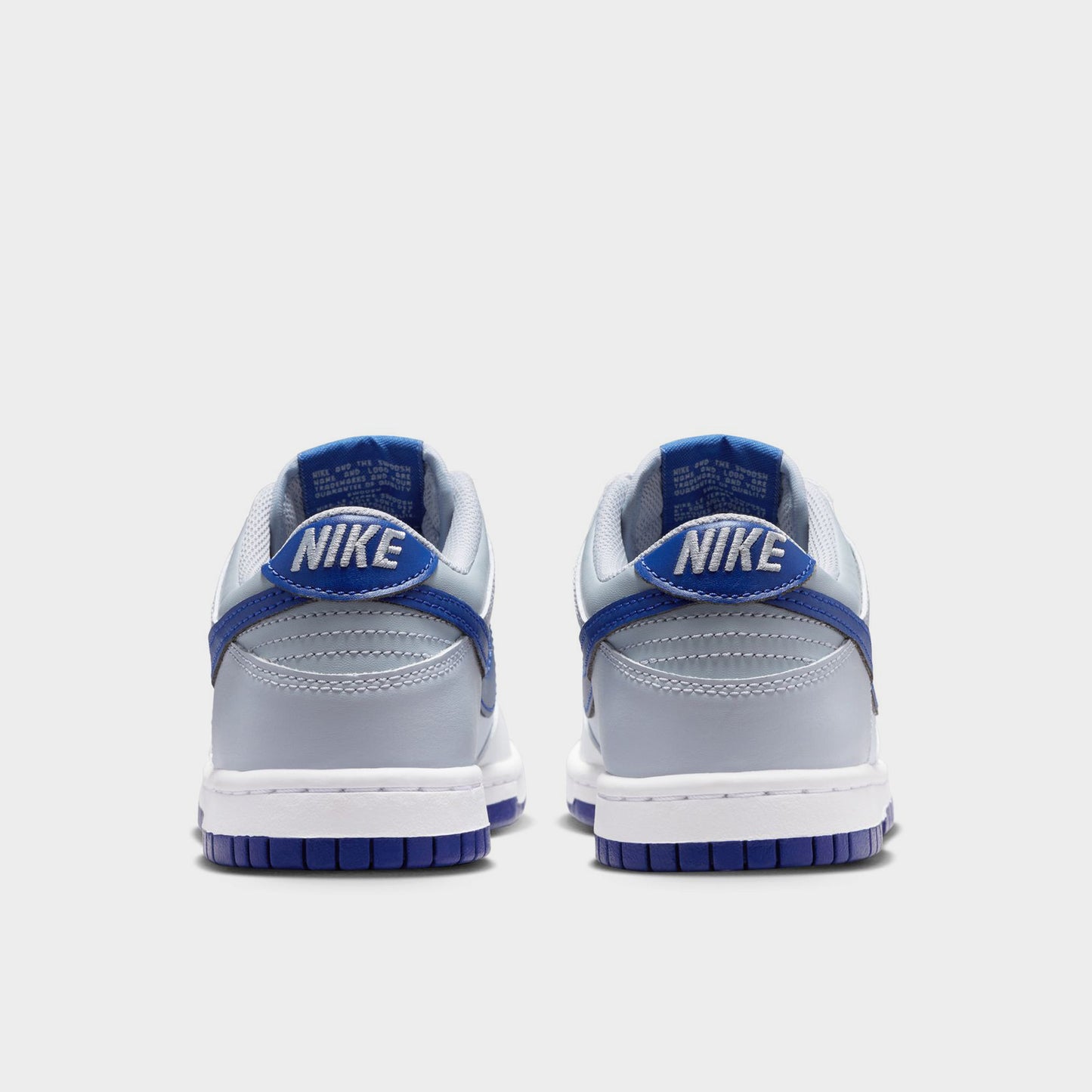 Nike Dunk Low GS Summit White / Deep Royal - Pure Platinum