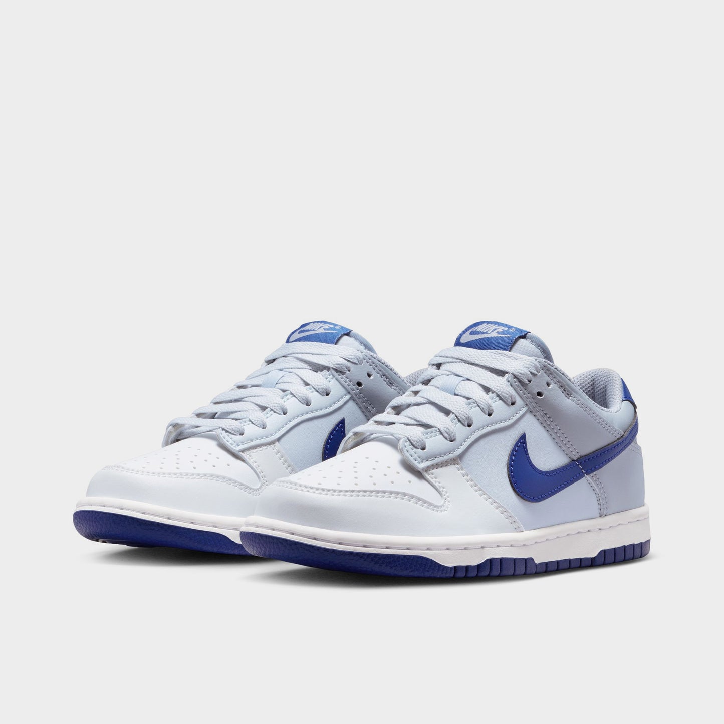 Nike Dunk Low GS Summit White / Deep Royal - Pure Platinum