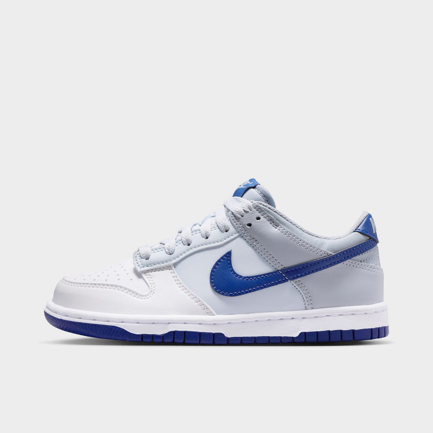 Nike Dunk Low GS Summit White / Deep Royal - Pure Platinum