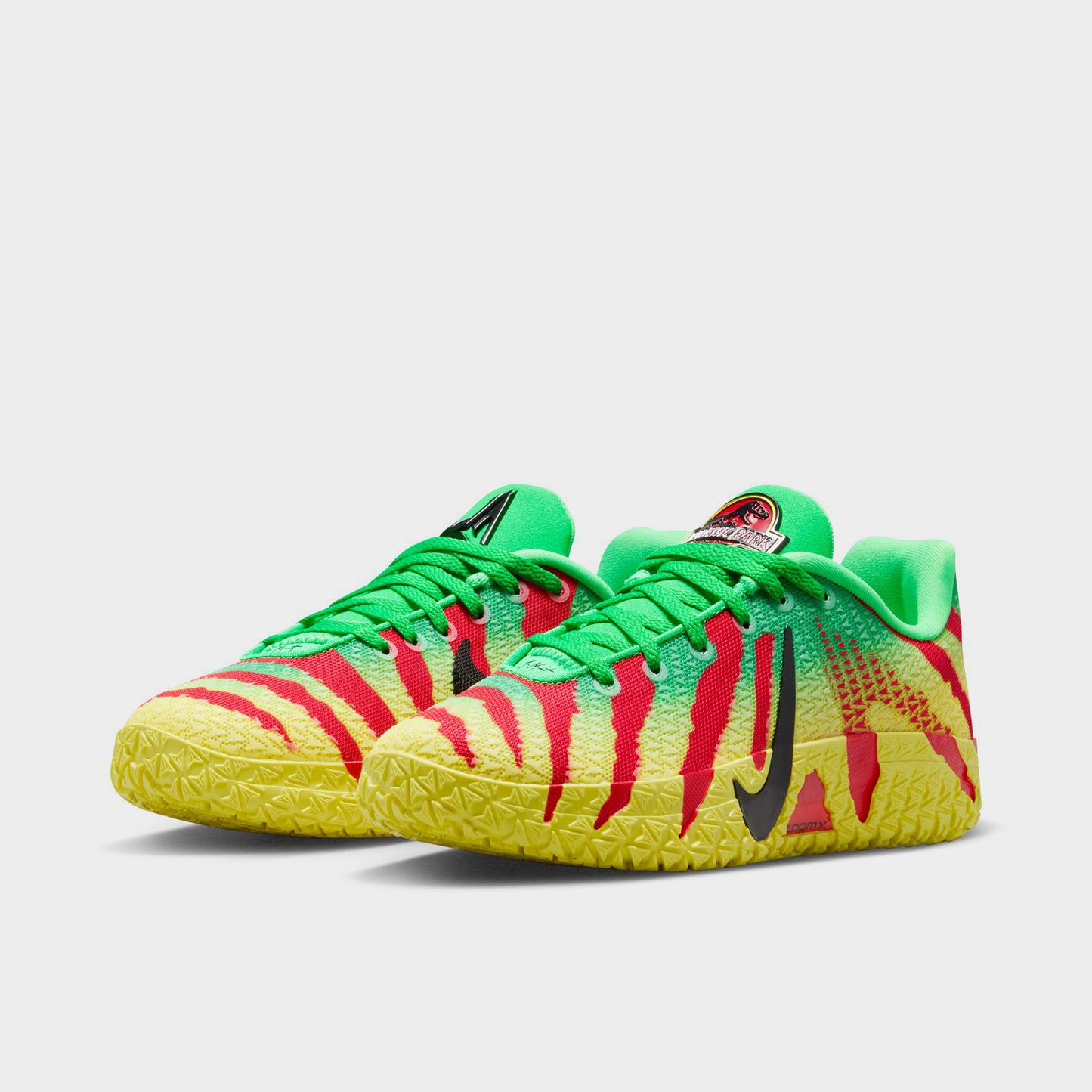 Nike Ja 3 "Explorer" GS Green Spark / Black - University Red