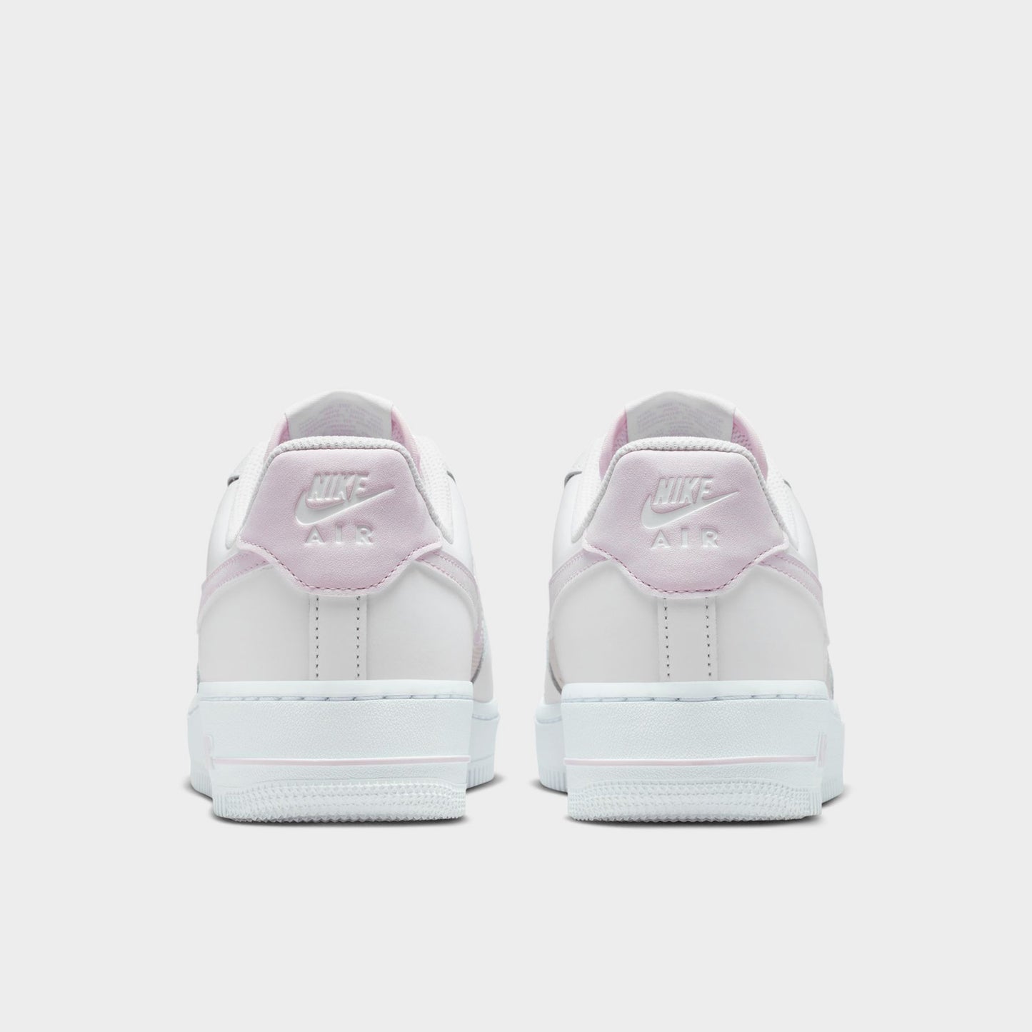 Nike Women's Air Force 1 White / Bleached Lilac - Metallic Gold
