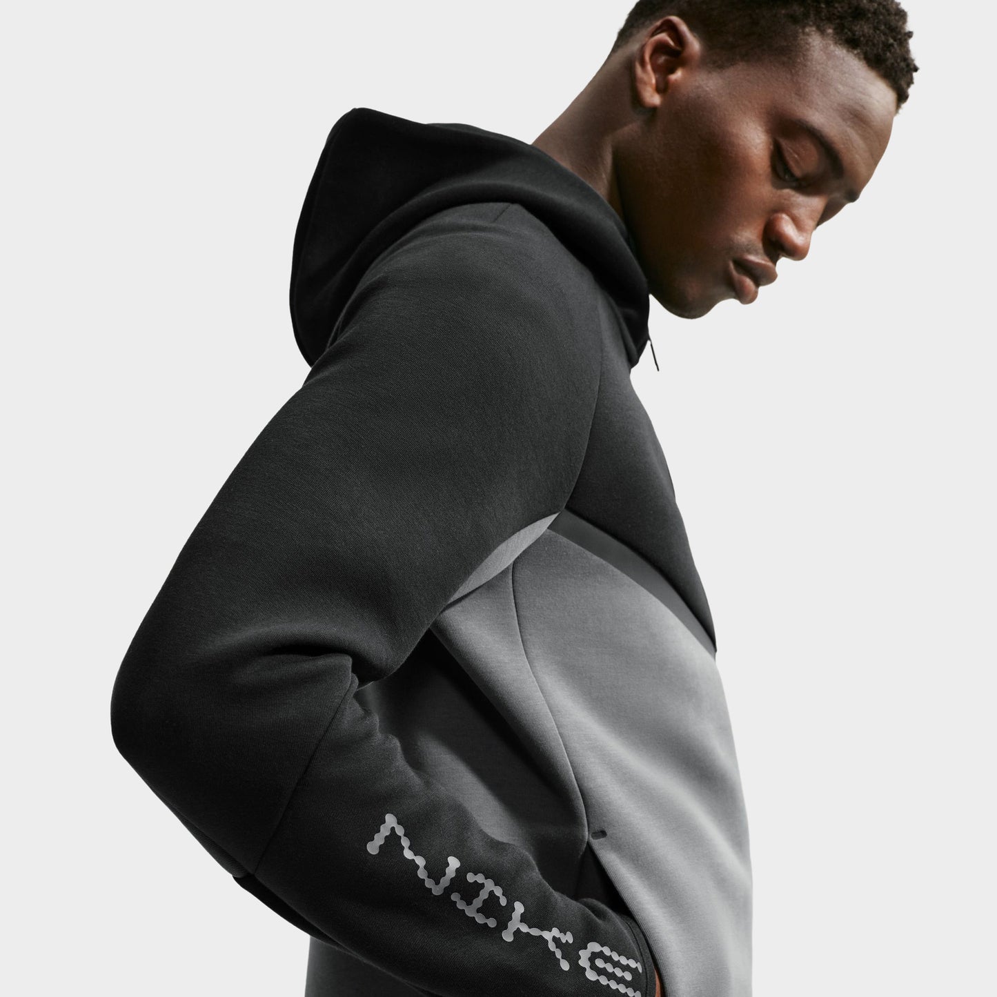 Nike Tech Fleece Hoodie Black / Iron Grey