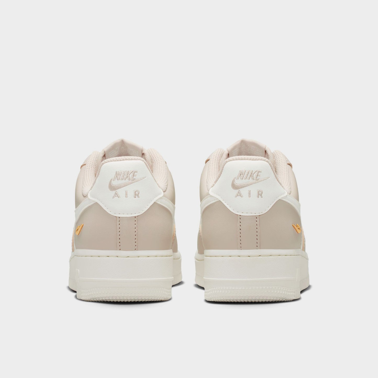 Nike Femme Air Force 1 07 Crème / Voile Or Métallisé