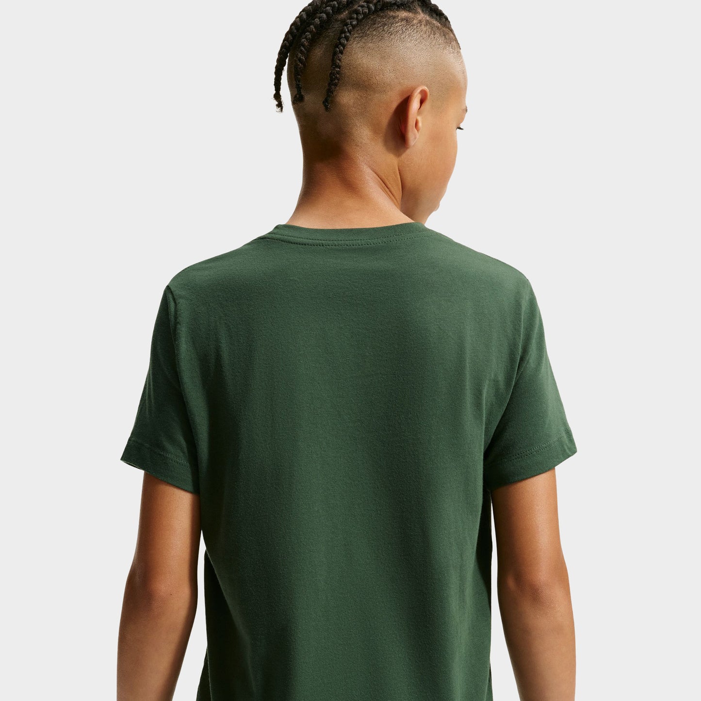 Nike Junior Boys' Club Rules T-Shirt / Fir