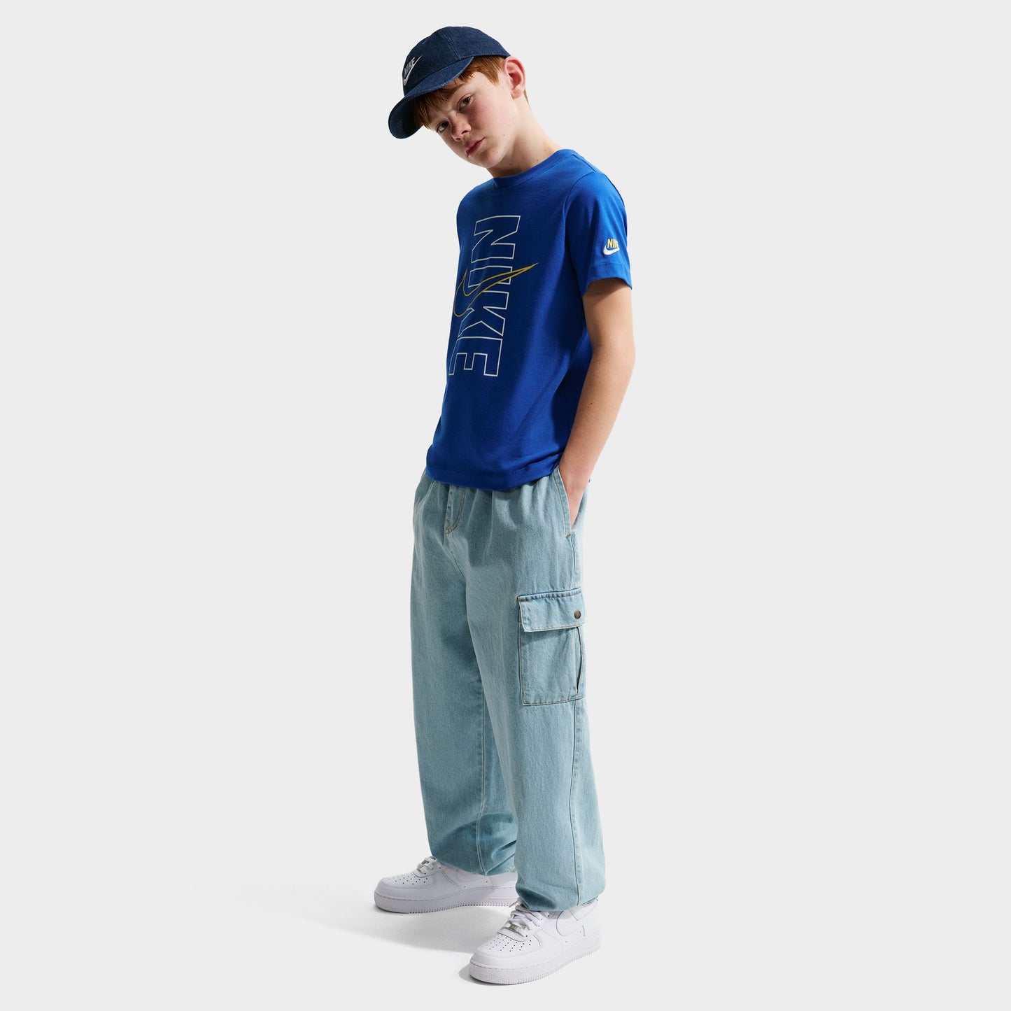 Nike Sportswear T-shirt Junior Block / Bleu roi