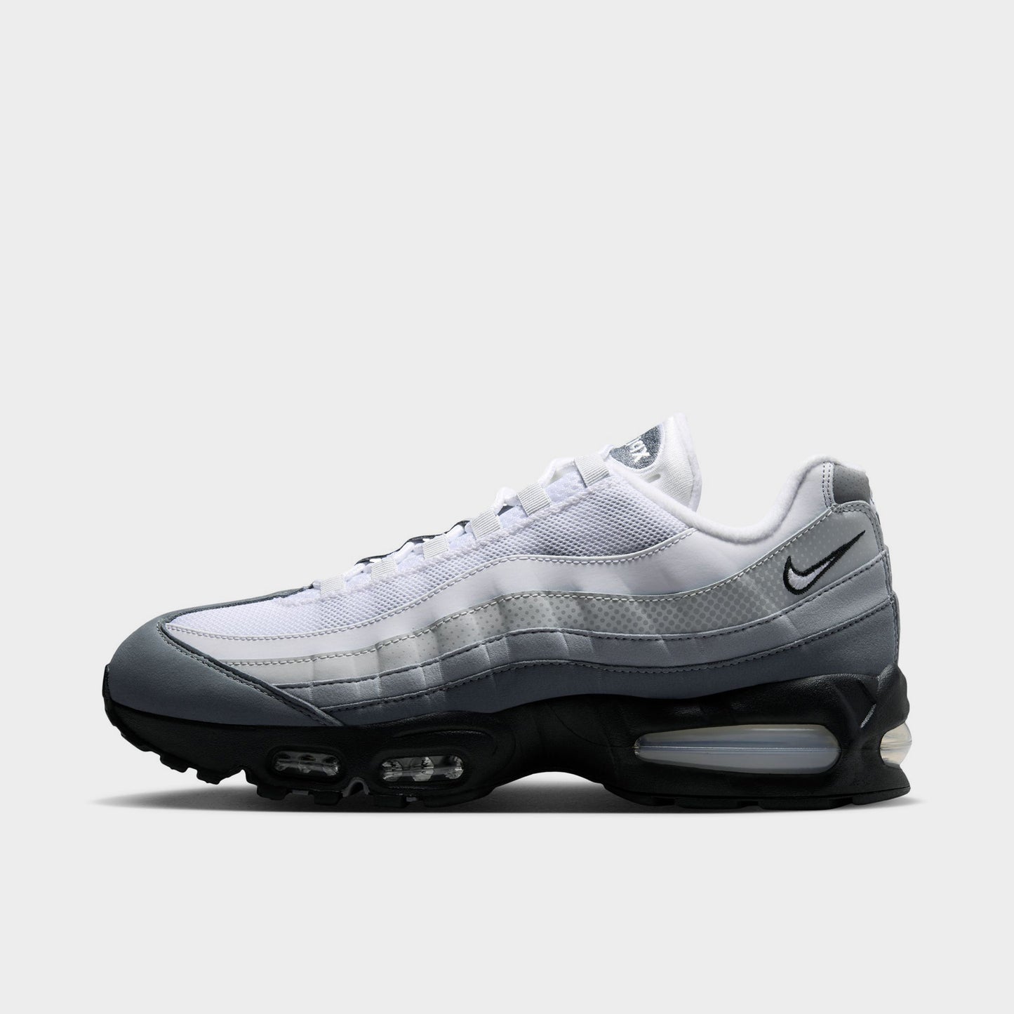 Nike Air Max 95 Big Bubble Noir / Blanc - Platine pur