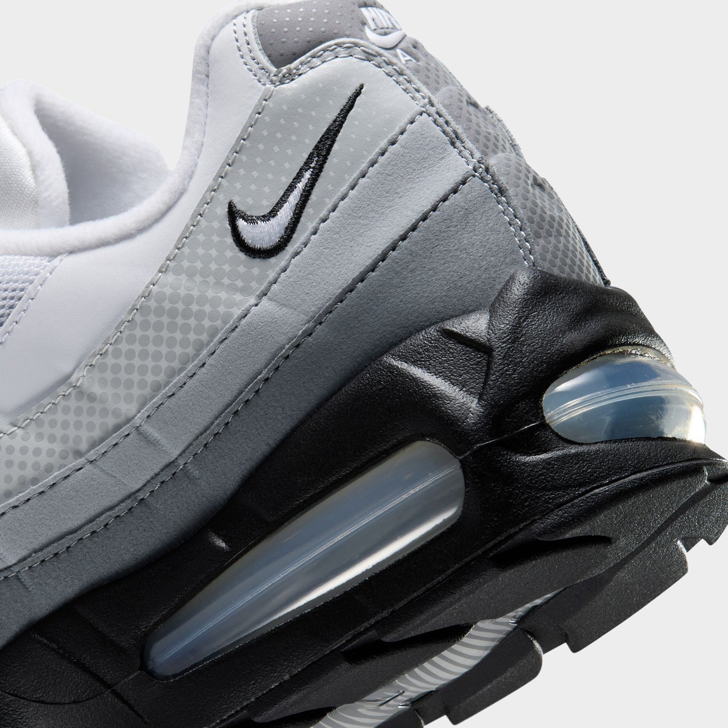 Nike Air Max 95 Big Bubble Noir / Blanc - Platine pur