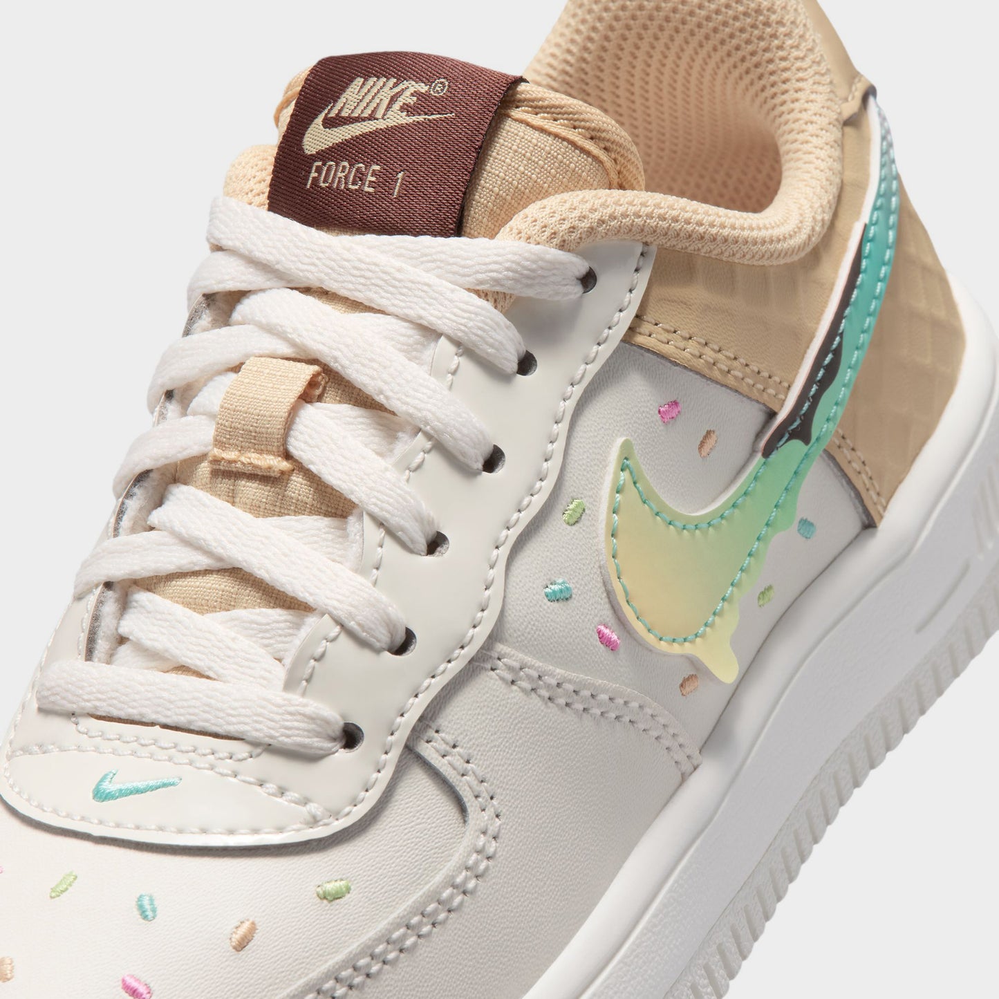 Nike Air Force 1 Lace PS Sail / Multi-Color - Sesame