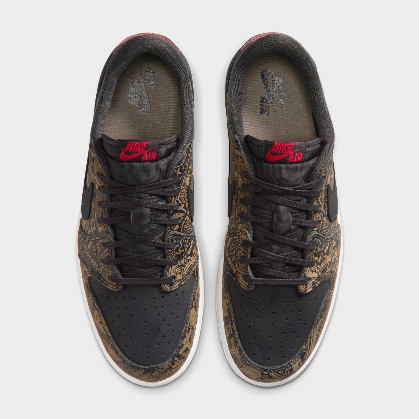 Jordan 1 Low OG Black / Varsity Red - Summit White