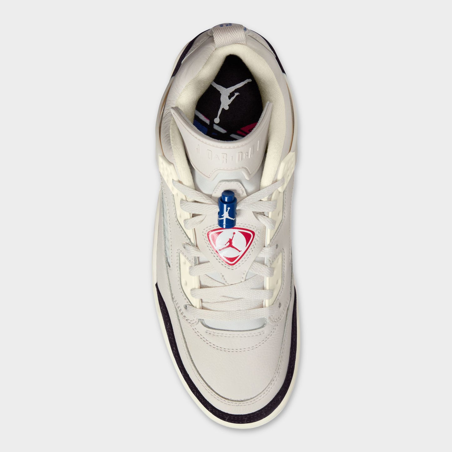 Jordan Spizike Low Phantom / Rouge université - Voile