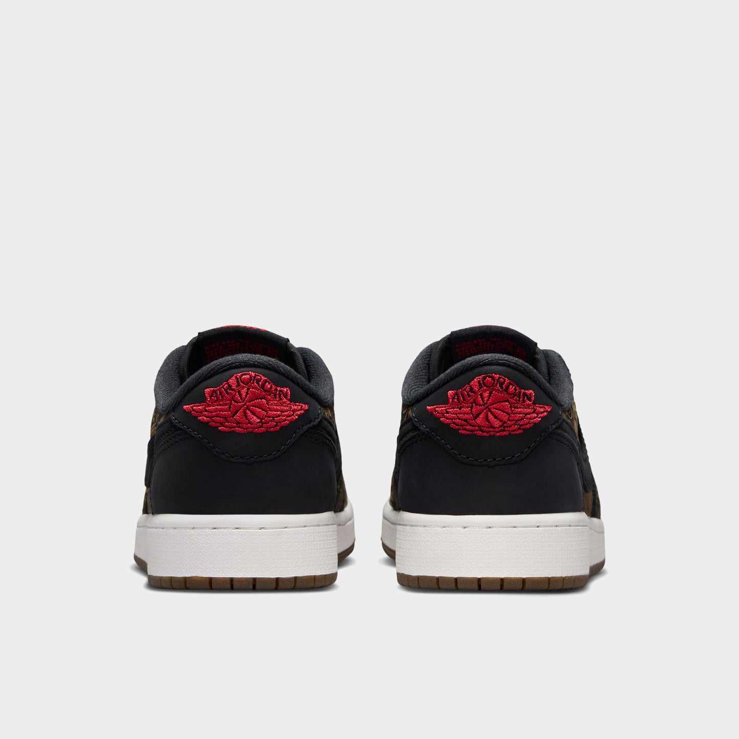 Jordan 1 Retro Low GS Black / Varsity Red - Summit White