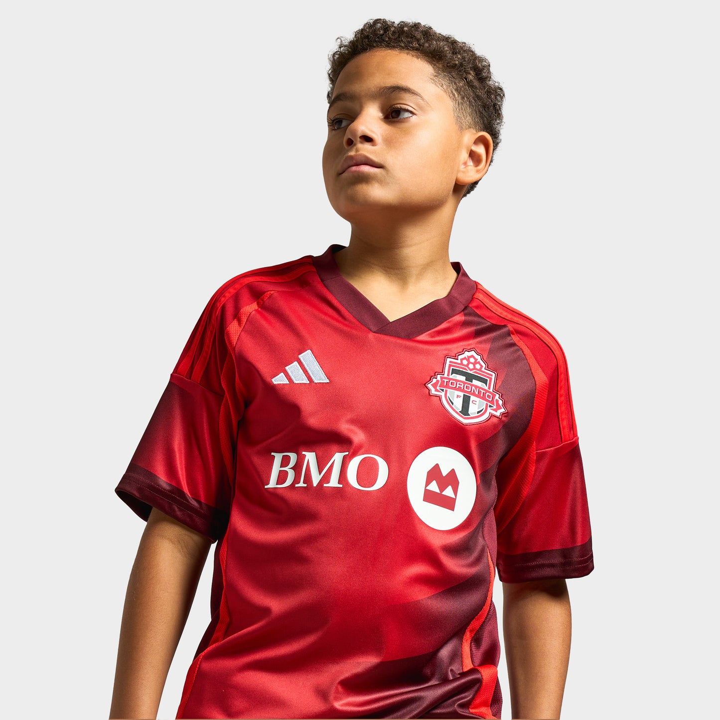 adidas Juniors' Toronto FC Home Jersey Short Sleeve / Red
