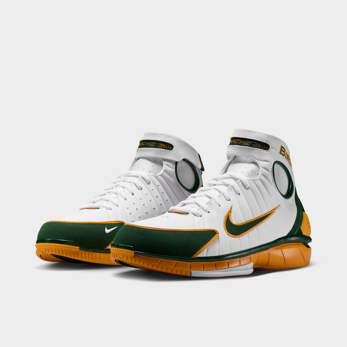 Nike Air Zoom Huarache Blanc / Forêt profonde - Or Canyon