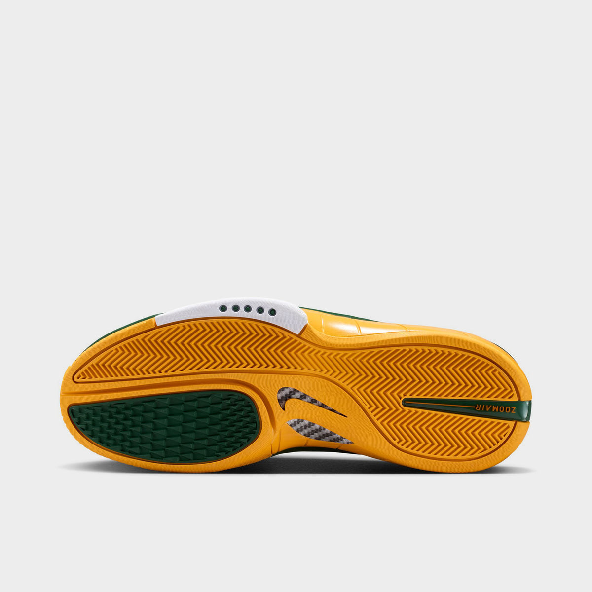 Nike Air Zoom Huarache Blanc / Forêt profonde - Or Canyon