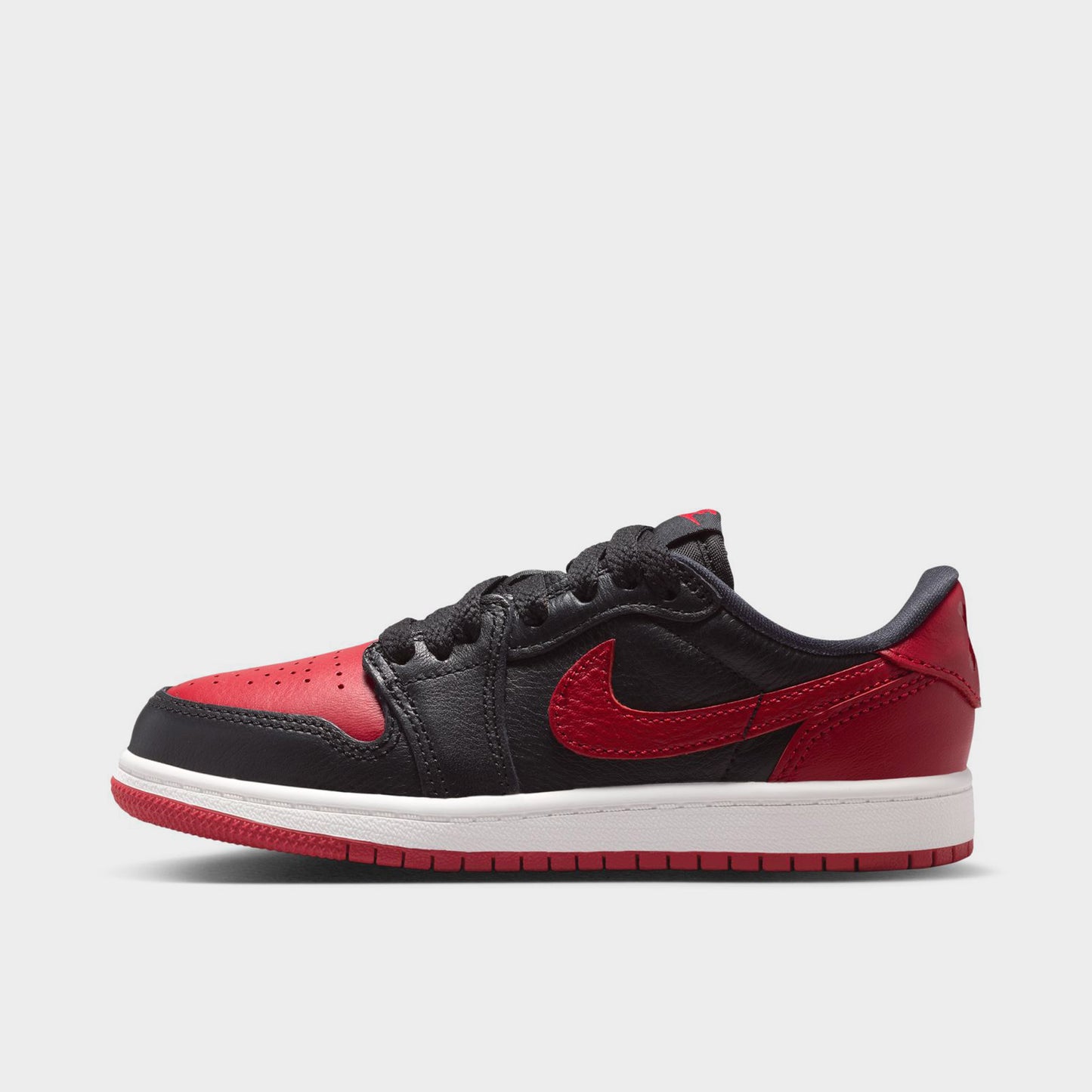 Jordan 1 Low OG Retro PS Noir / Noir - Rouge Varsity