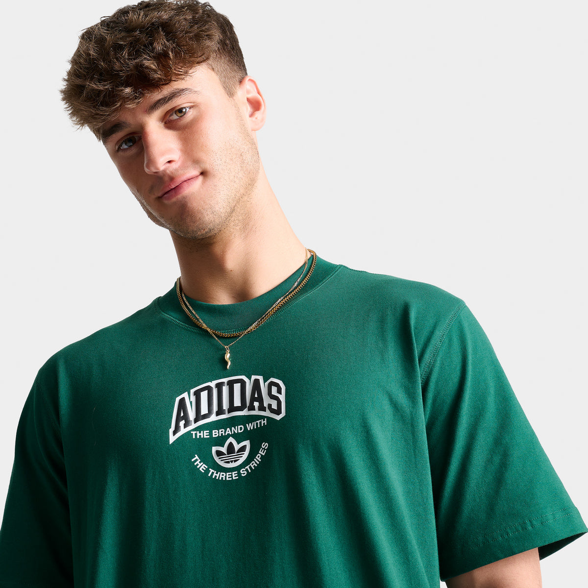 adidas Originals Varcity Graphic T Shirt Collegiate Green JD Sports