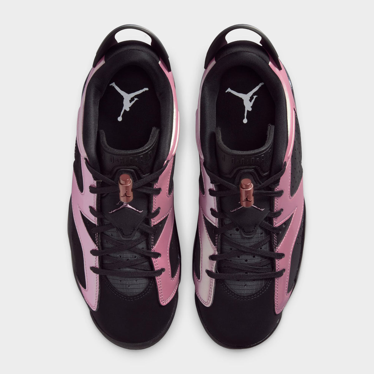 Jordan Women's 6 Low Retro Black / Desert Berry - Metallic