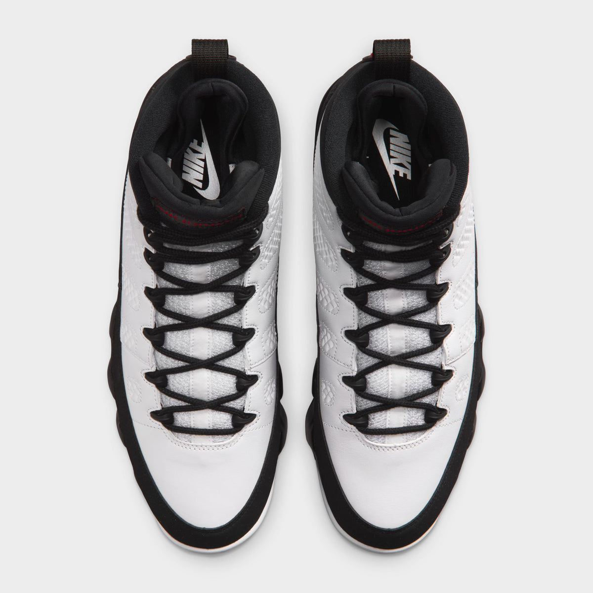 Jordan 9 Retro Blanc / Rouge Vif - Noir