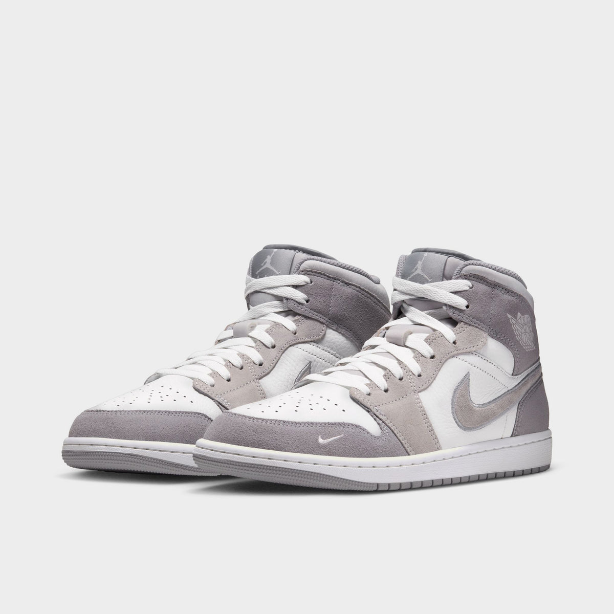 Jordan Men's 1 Mid SE Summit White / Pure Platinum - Wolf Grey