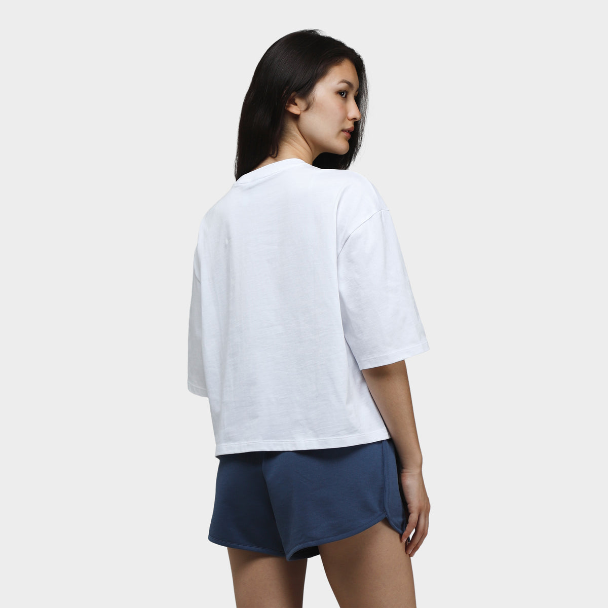 adidas Originals Women s Boxy Cropped T Shirt White