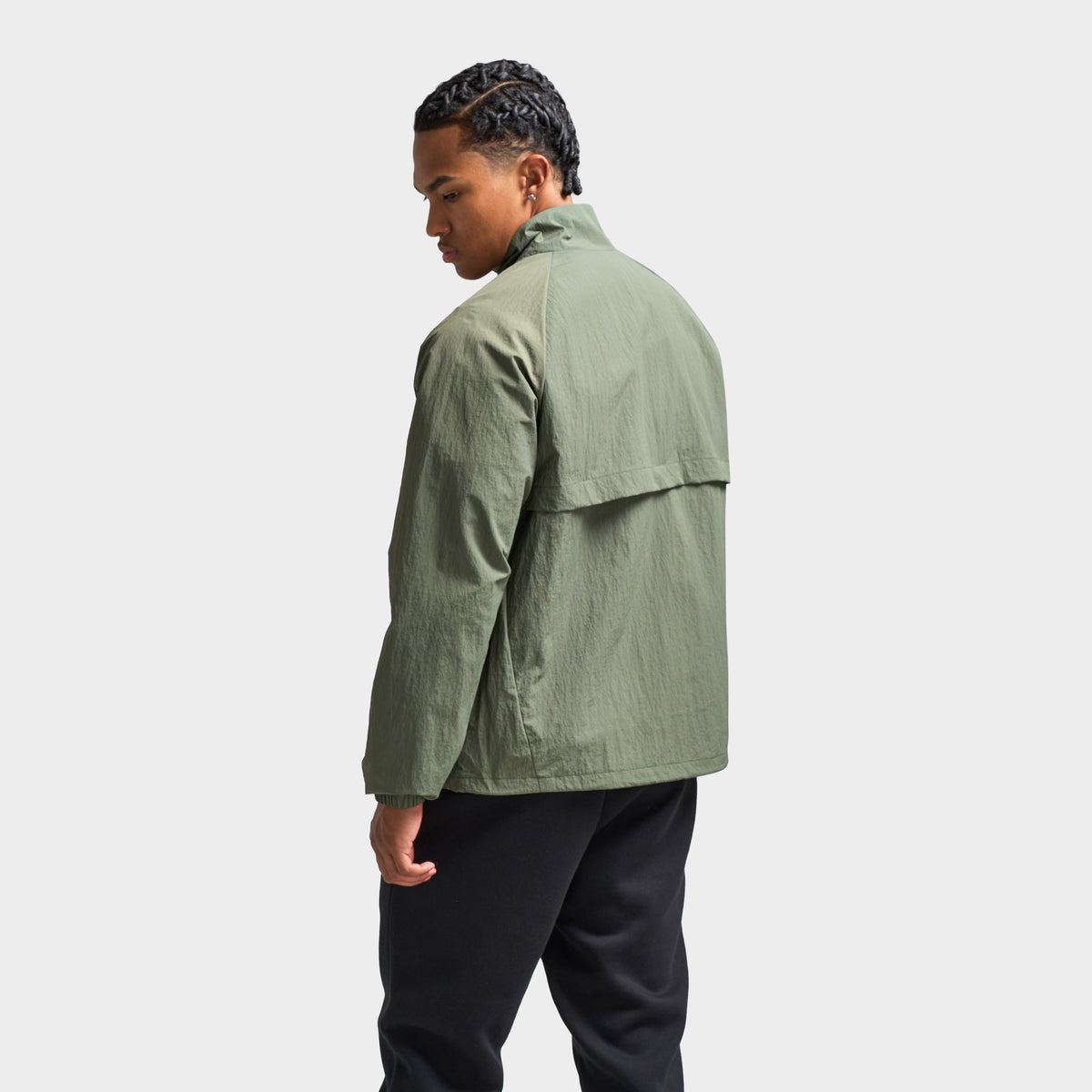 ジャケット・アウター FRED PERRY / Seam Detail Shell Jacket Fred Perry Shell Jacket Laurel Wreath Green / Night Green