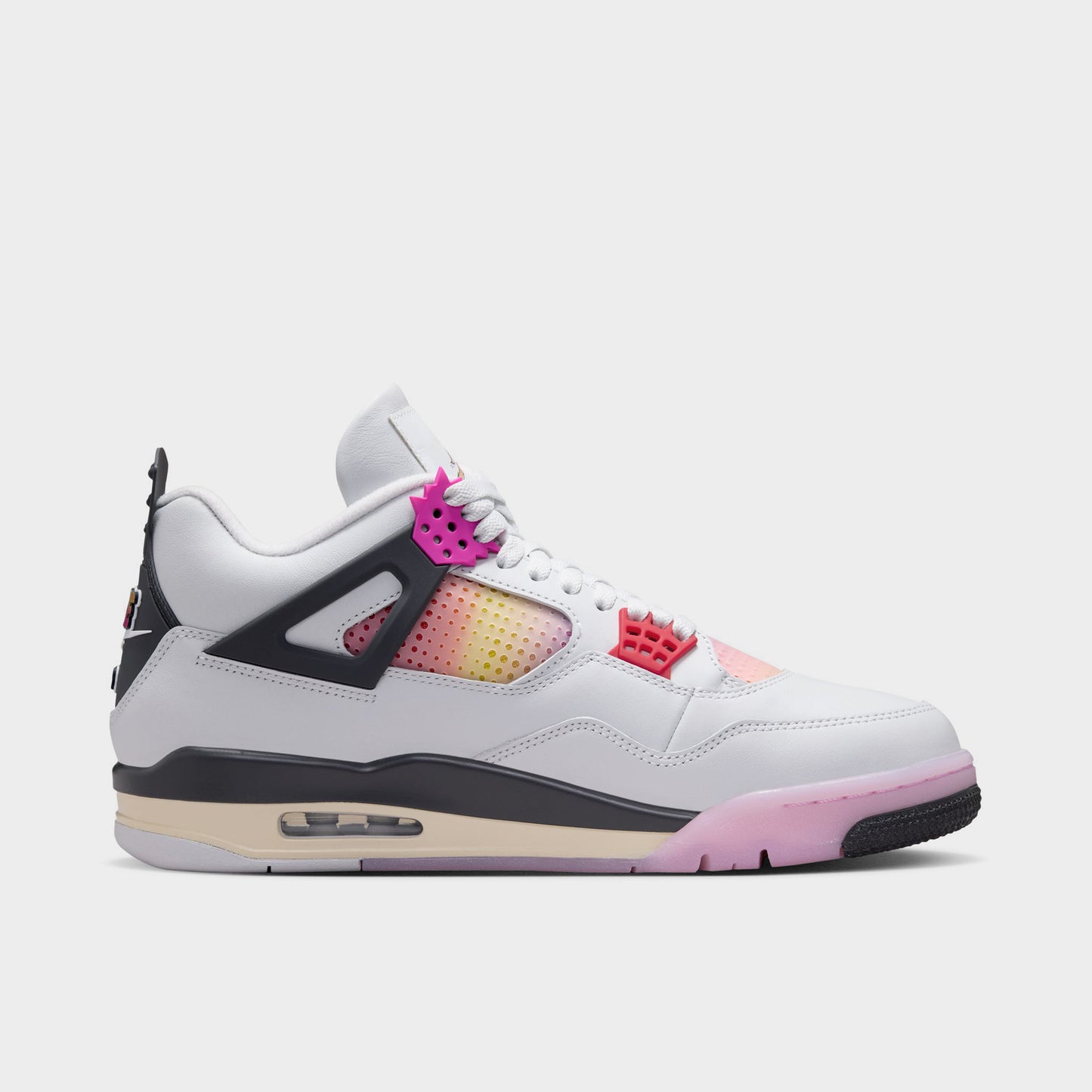 Jordan 4 Retro C Blanc Cassé / Multicolore