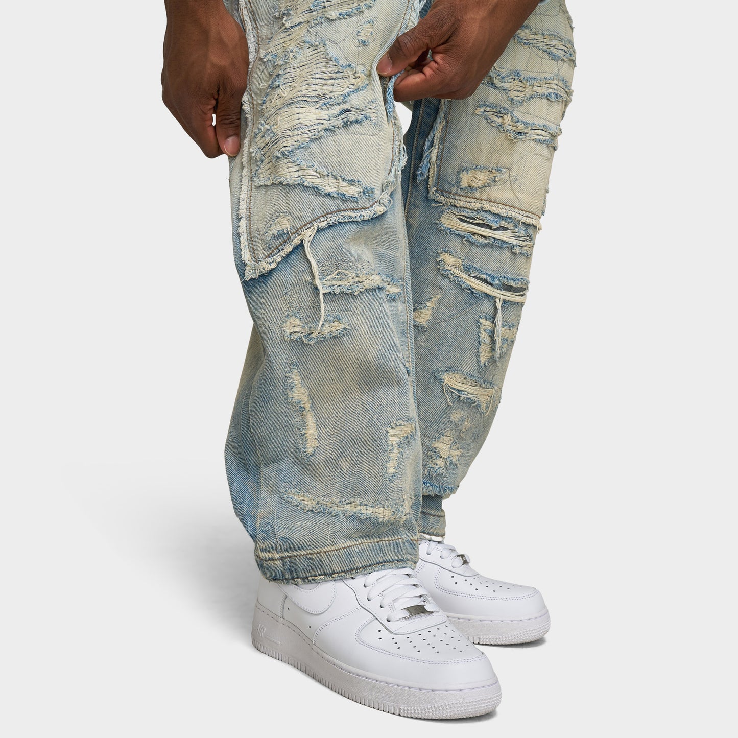 Jordan Craig Jean reconstitué Coupe Brian / Lavage arctique