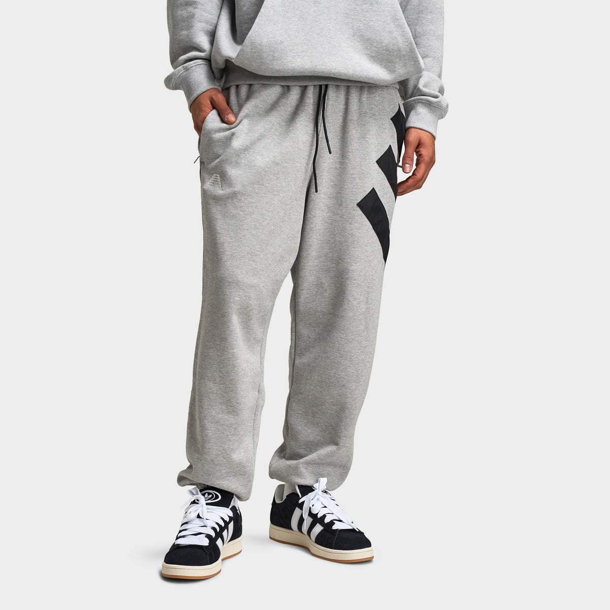 【新品】adidas Anthony Edwards sweat (3XL) adidas Anthony Edwards GFX Fleece Pant / Medium Heather Grey