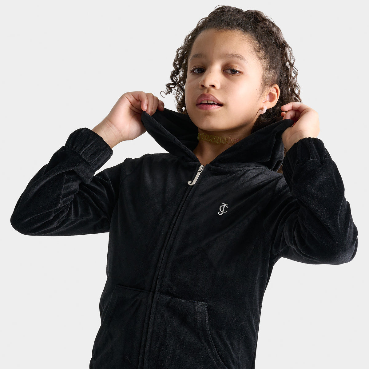 Girls full zip hoodie hotsell