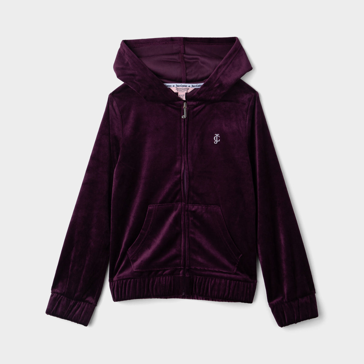 Girls velour hoodie cheap