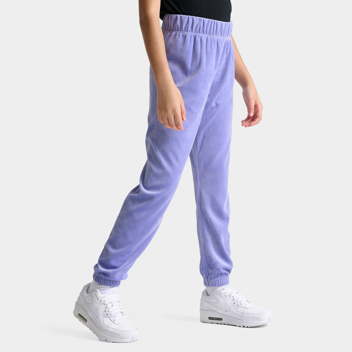 Girls velour joggers hotsell
