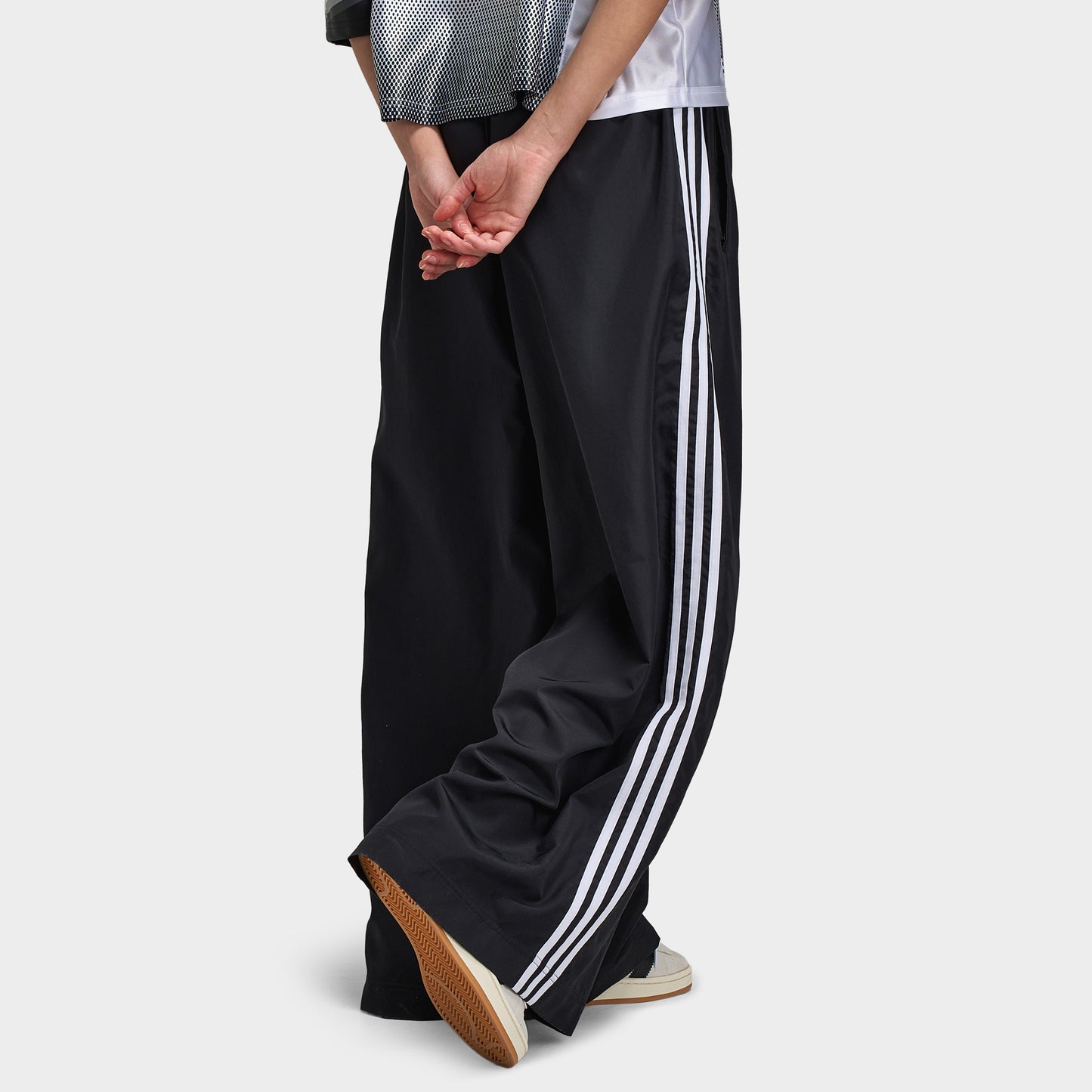 adidas Pantalon de survêtement surdimensionné Adilenium Season 3 pour femme / Noir
