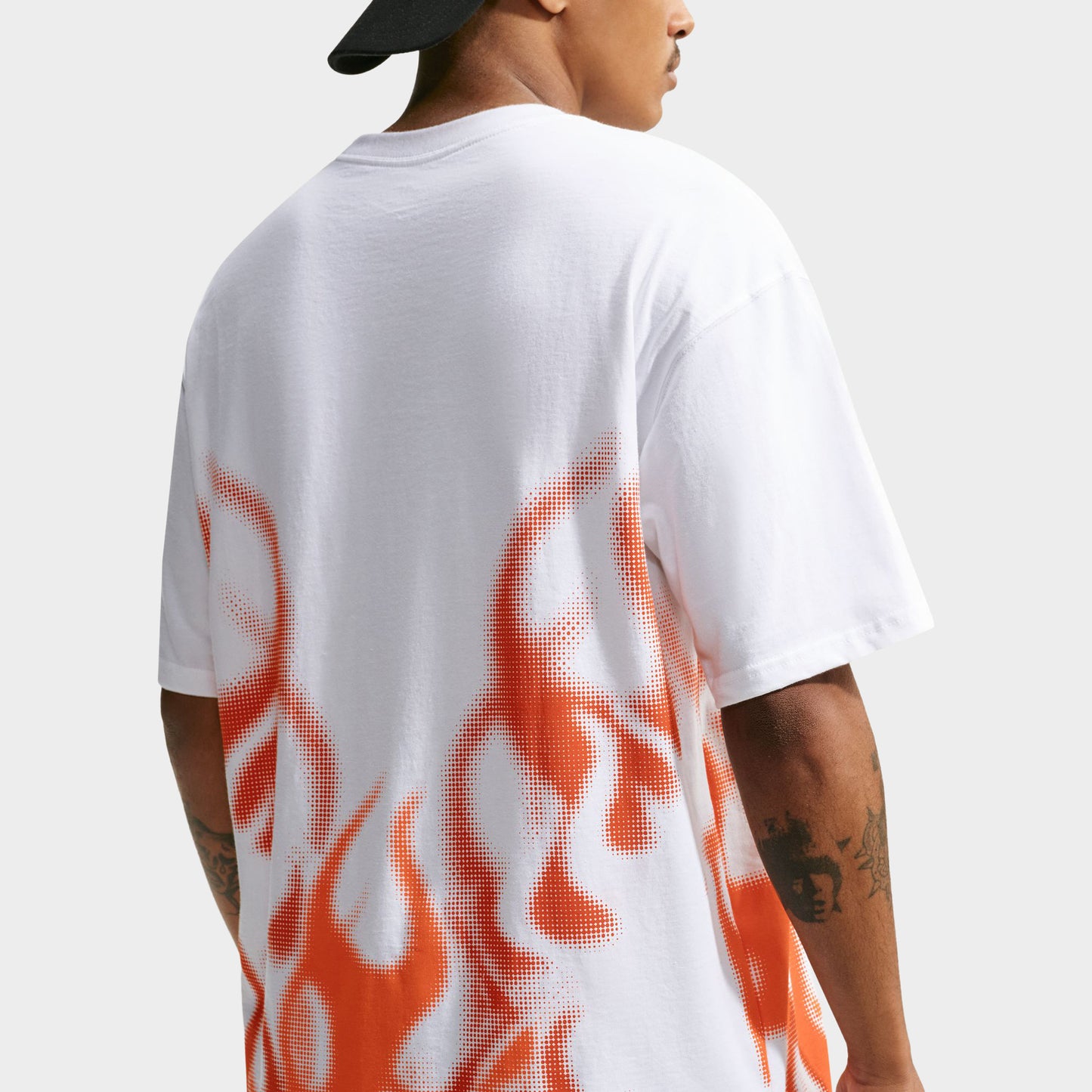 Nike Sportswear Max 90 T-shirt Flammes / Blanc