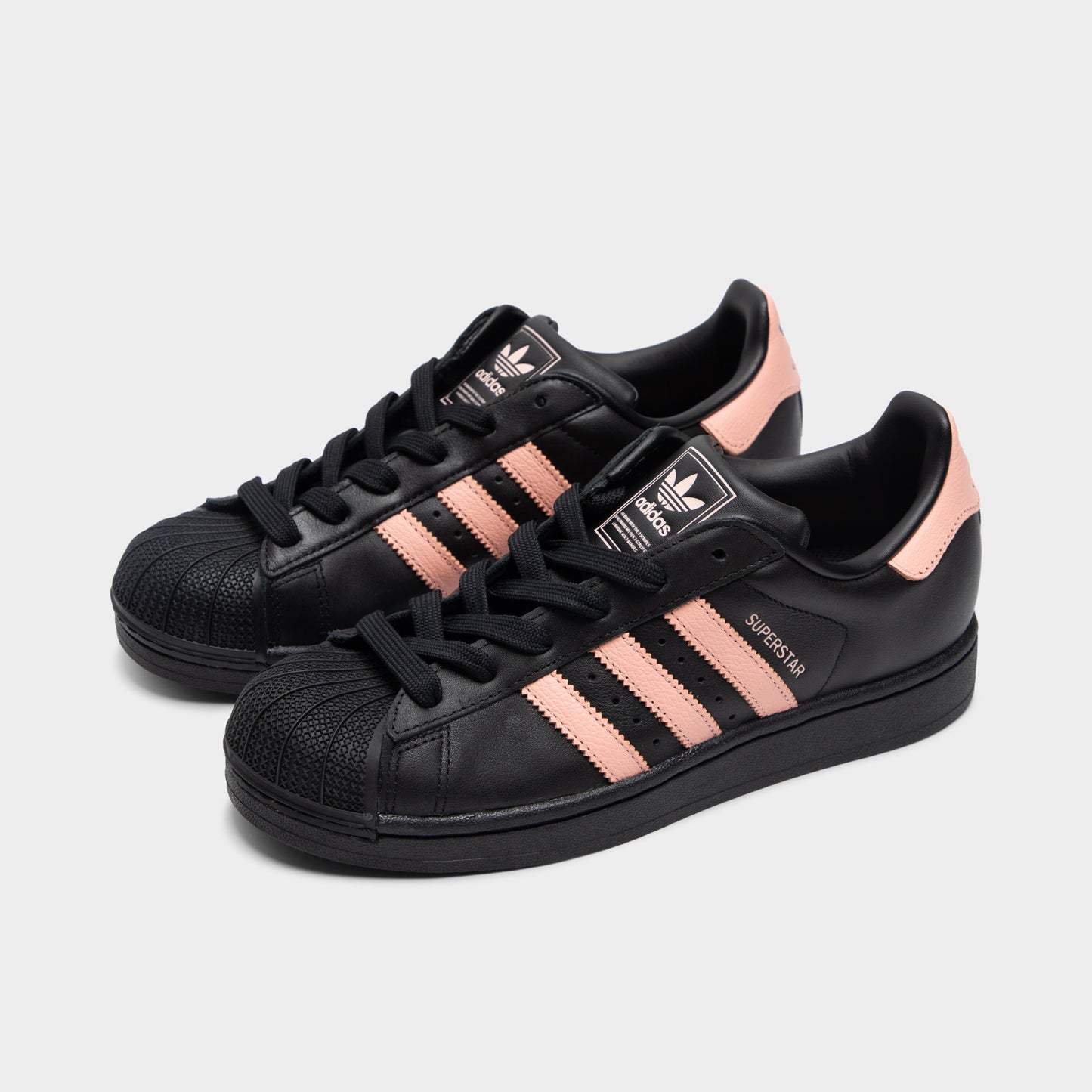 adidas Superstar 2 Femme - Core Noir / Glow Rose