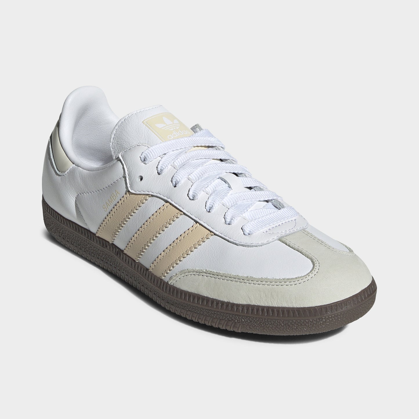 adidas Women's Samba OG White / Sandstorm - White
