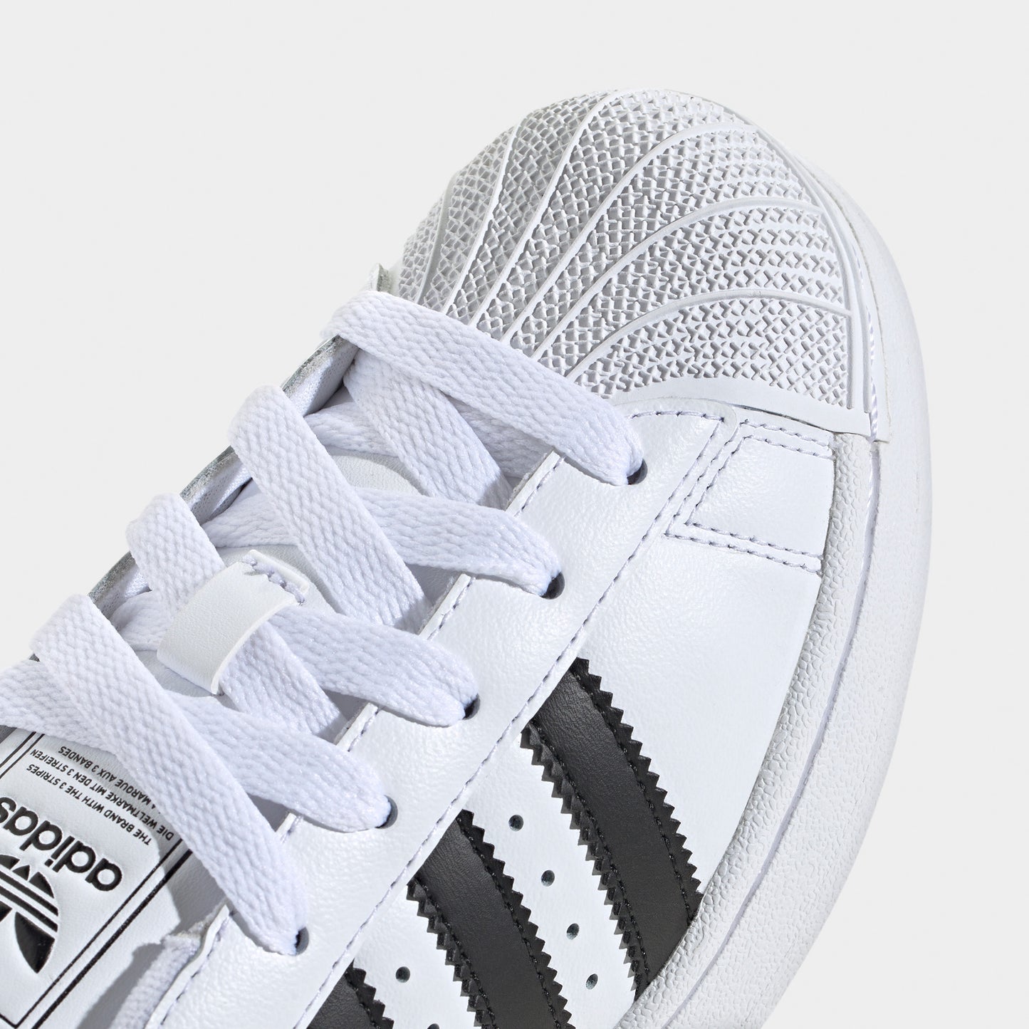 adidas Junior's Superstar 2 Footwear Blanc / Core Black