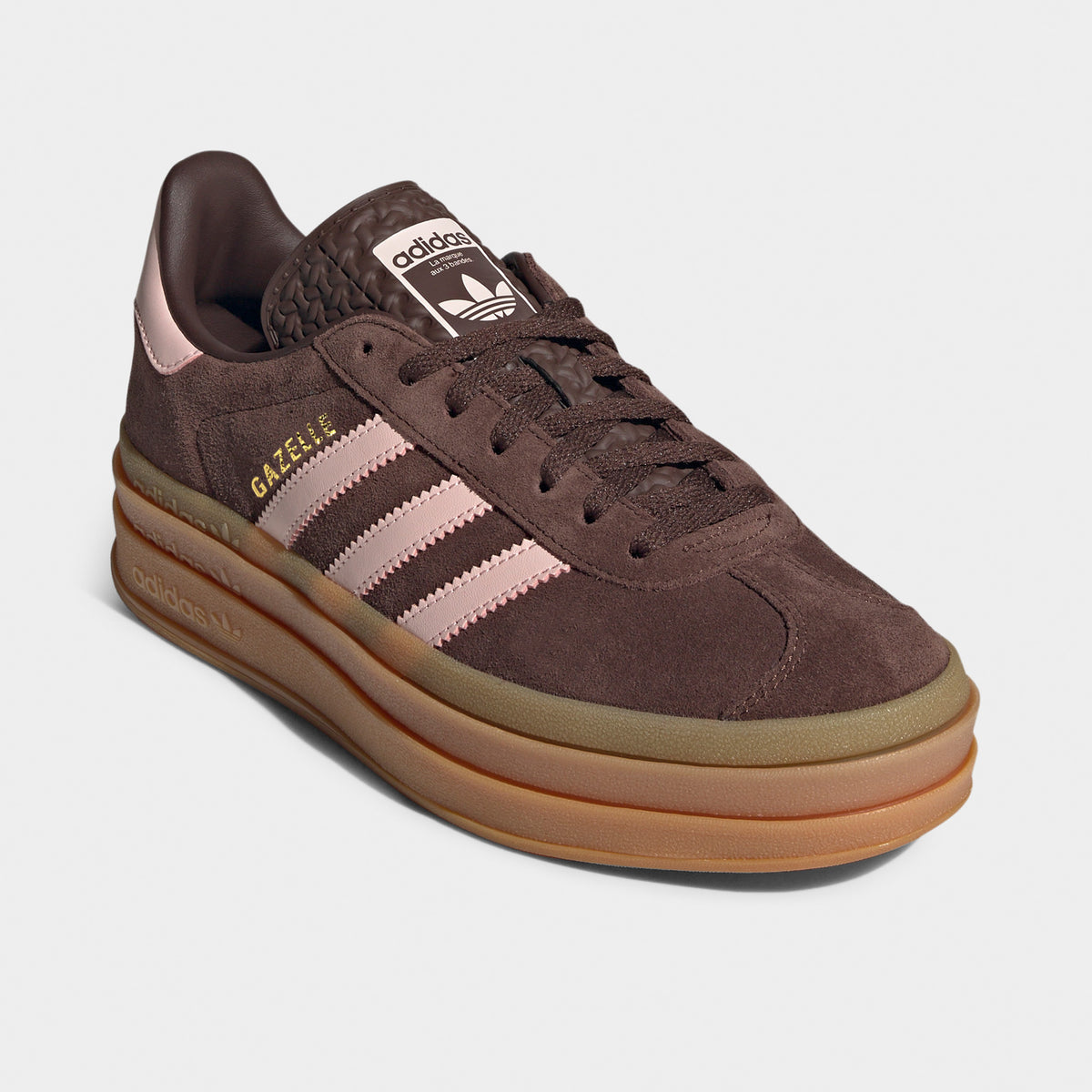adidas Femmes Gazelle Bold Auburn / Rose Glacé - Or