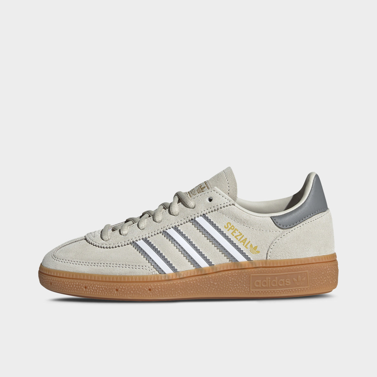 たぬき 希少 adidas Originals Juniors' Handball Spezial Alumina / White 靴