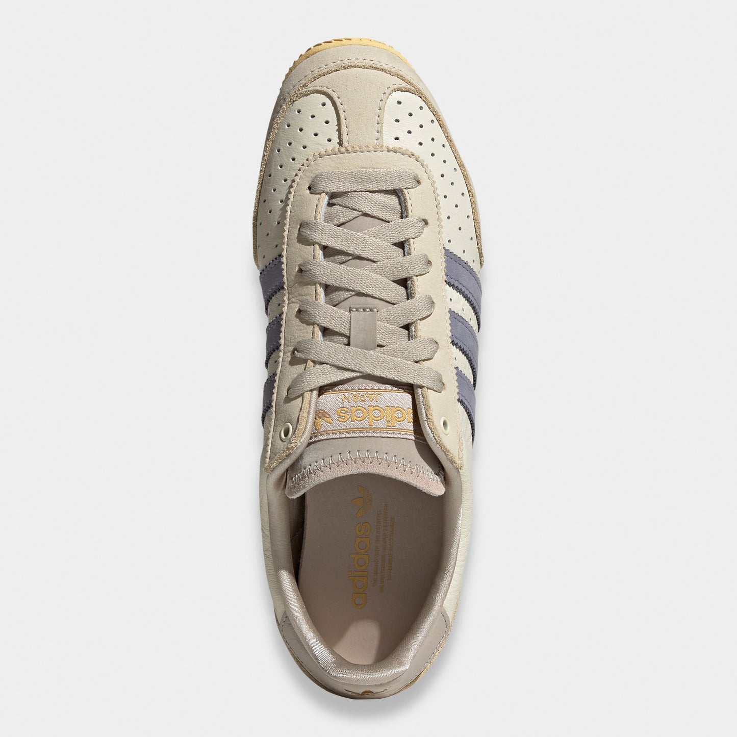 adidas Femmes Japan Crème Blanc / Argent Violet - Beige Merveilleux