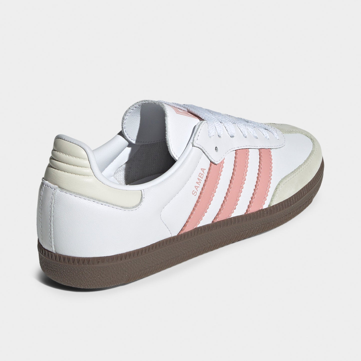 adidas Women's Samba OG White / Wonder Mauve - White