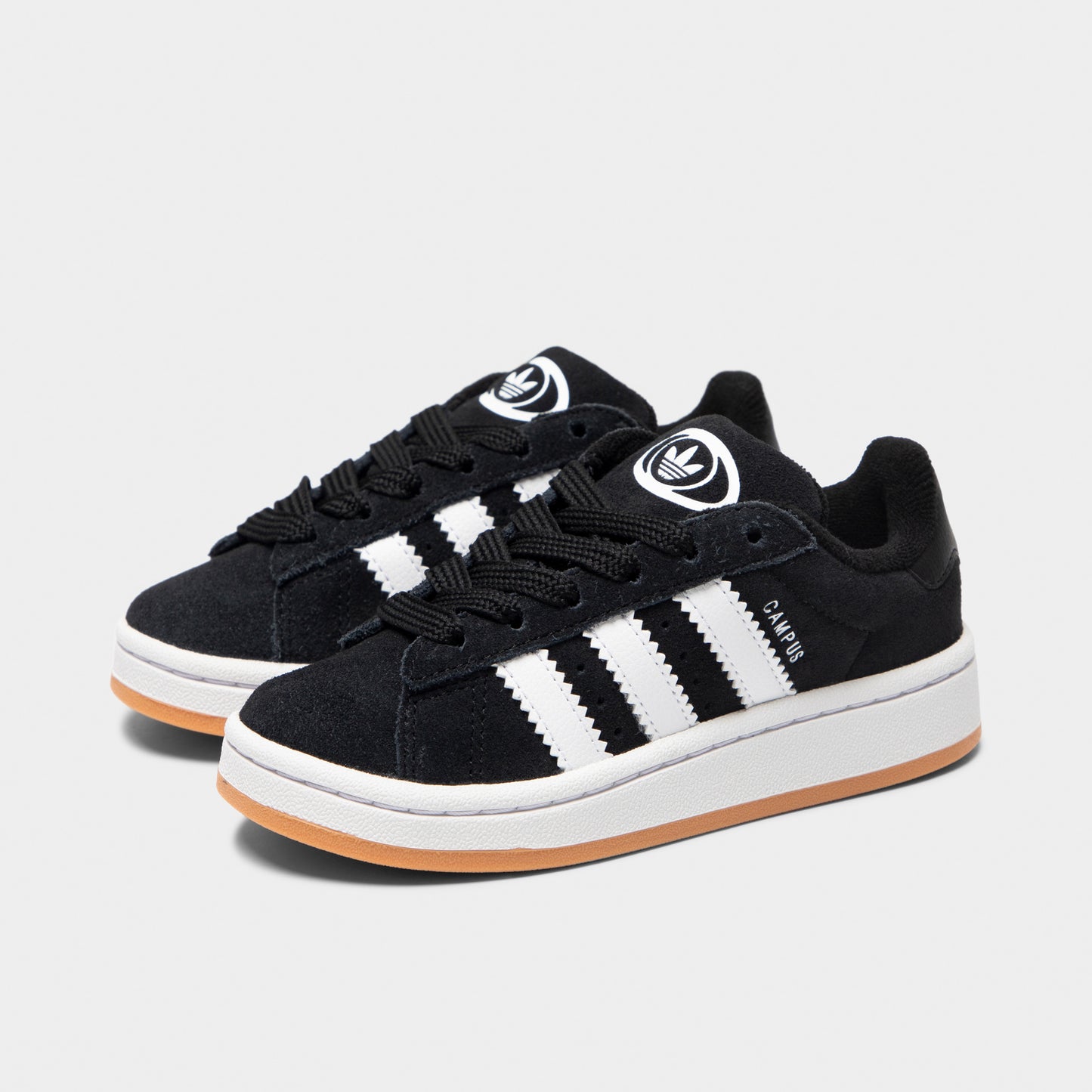 adidas Children's Campus 00s Core Black / White - Gum