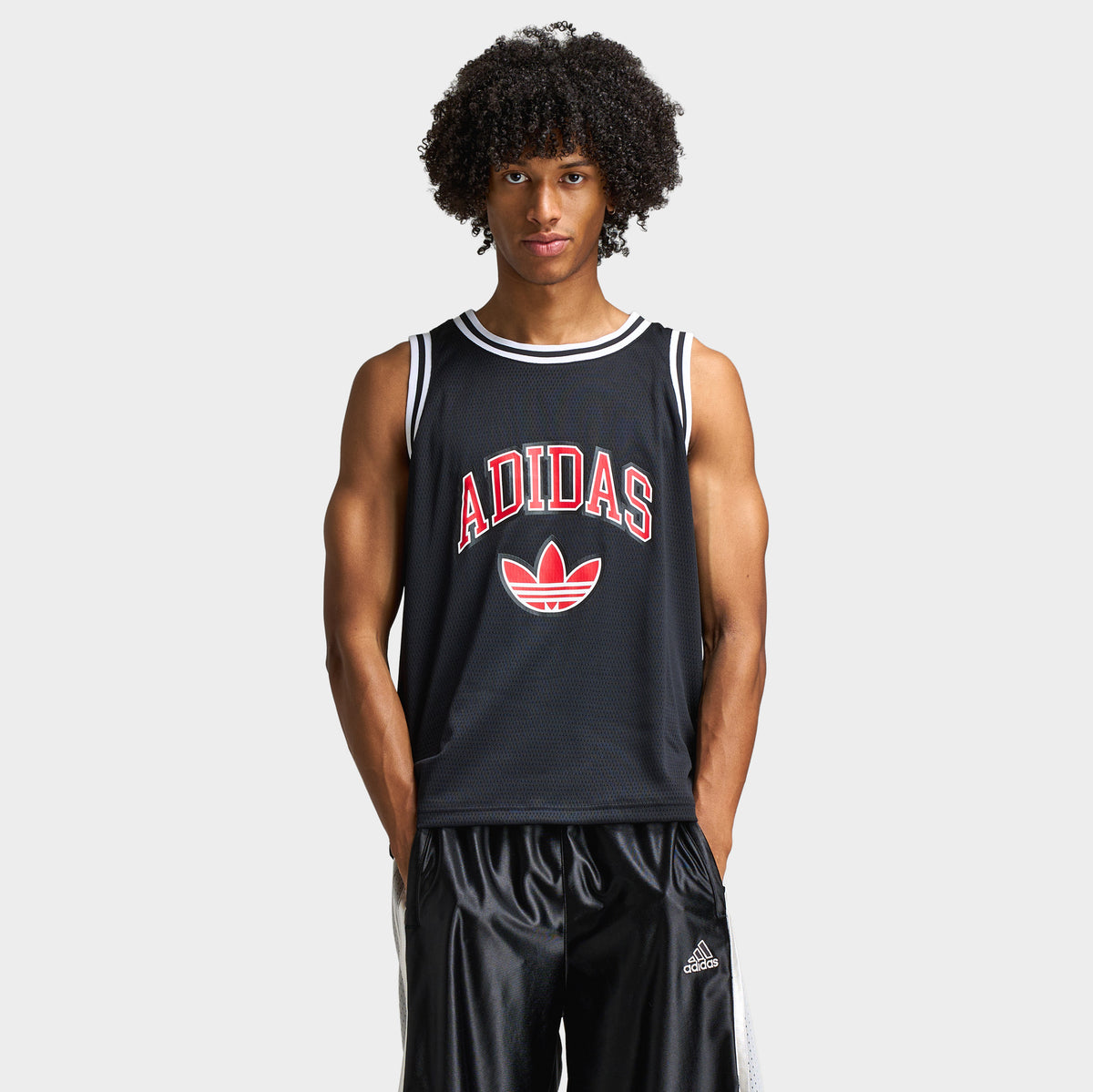adidas Varsity Basketball Jersey / Black | JD Sports