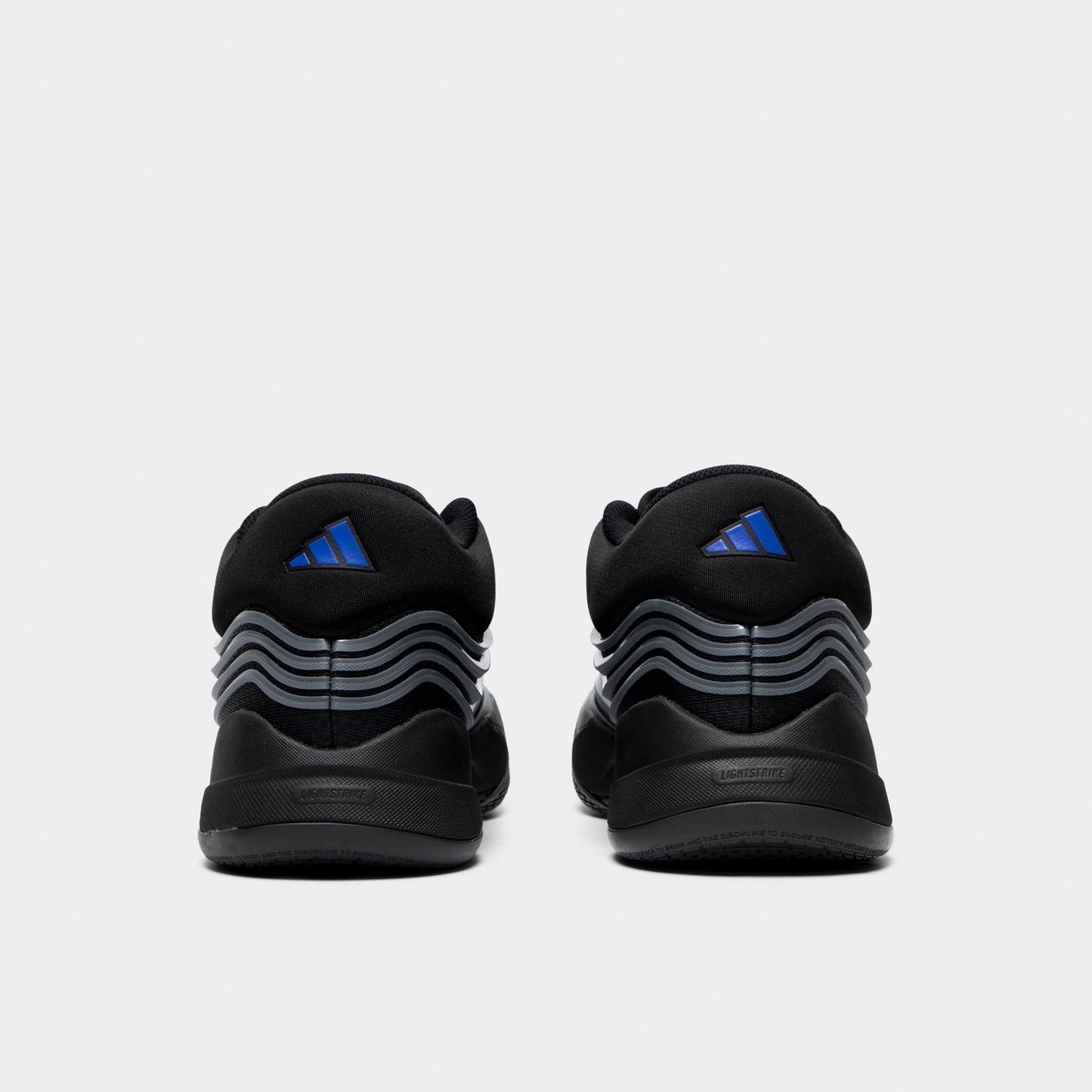 adidas Dame X Black / Iron Mountain - Lucky Blue
