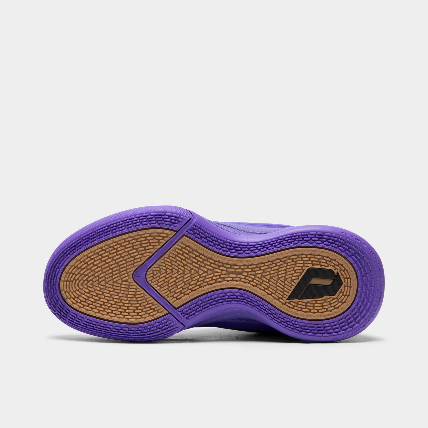 adidas Dame X Junior – Violet Rush / Noir - Vert Court
