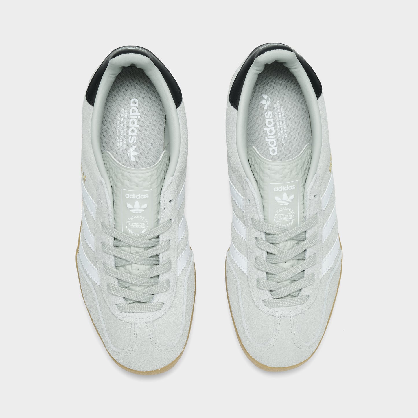adidas Juniors' Gazelle Indoor Wonder Silver / White