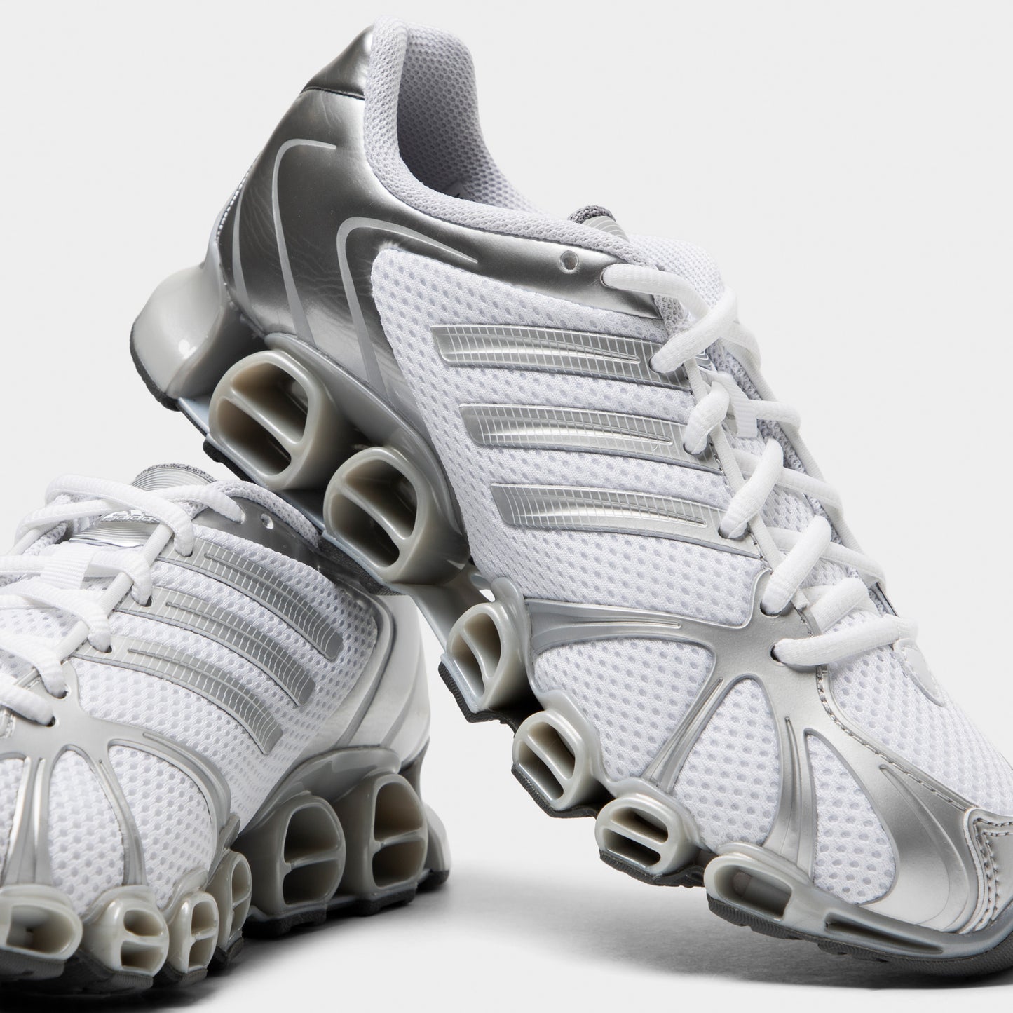 adidas Women's Mega Ghostride White / Silver Metallic