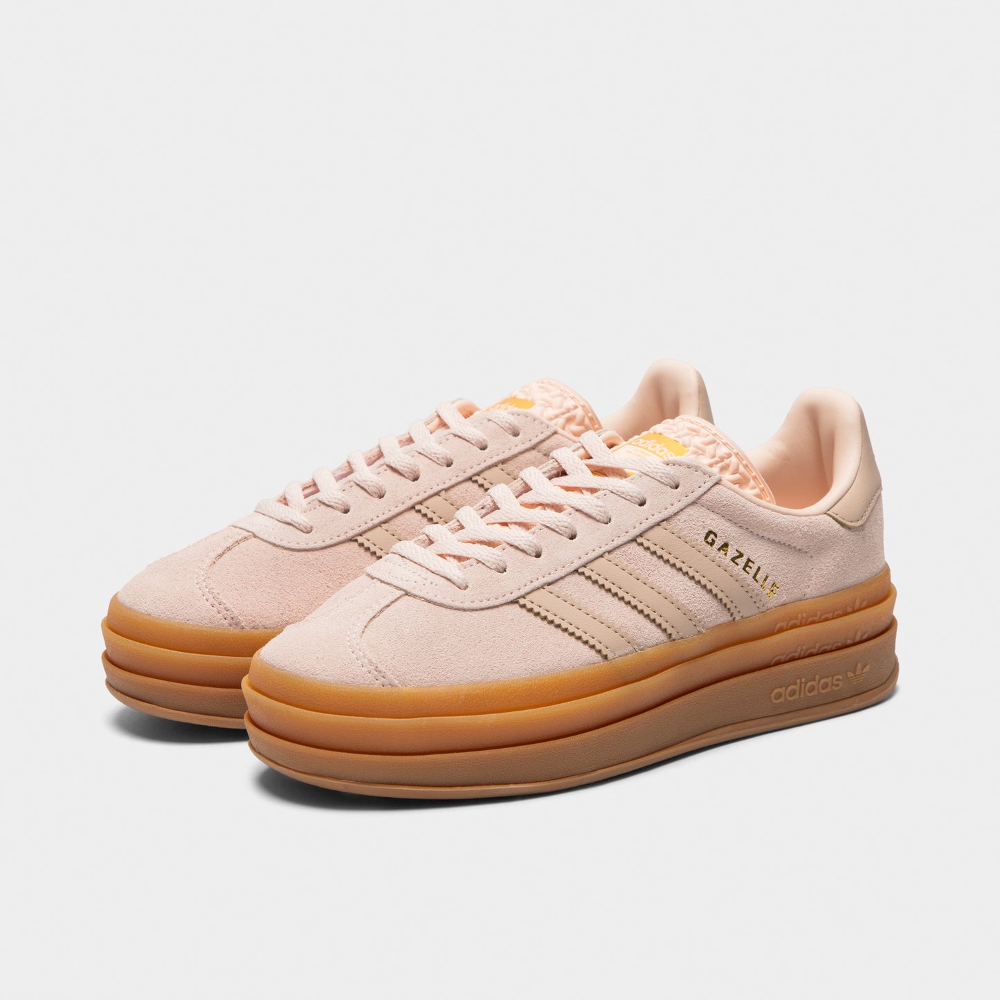 adidas Juniors' Gazelle Bold Wonder Quartz / Wonder Taupe - Gum