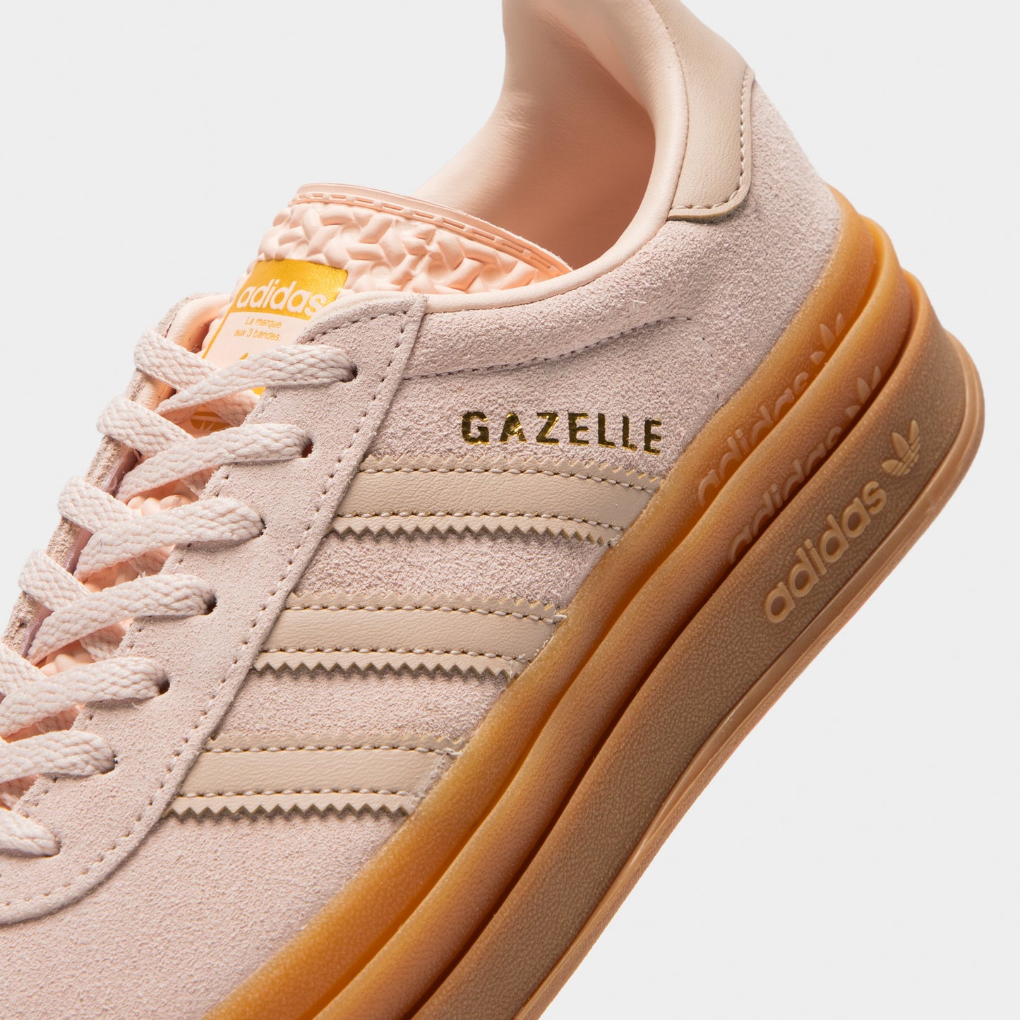 adidas Juniors' Gazelle Bold Wonder Quartz / Wonder Taupe - Gum