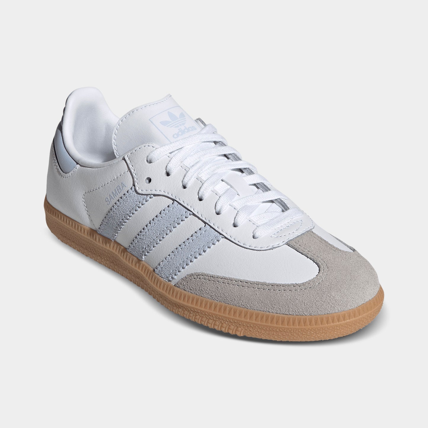 adidas Juniors' Samba White / Crystal Sky - Gum